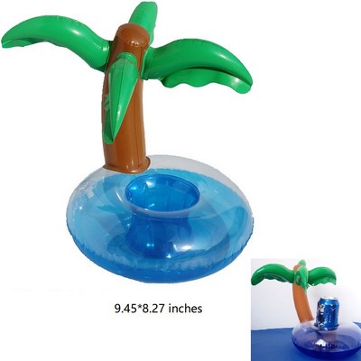 Inflatable Palm Tree Beverage Coaster