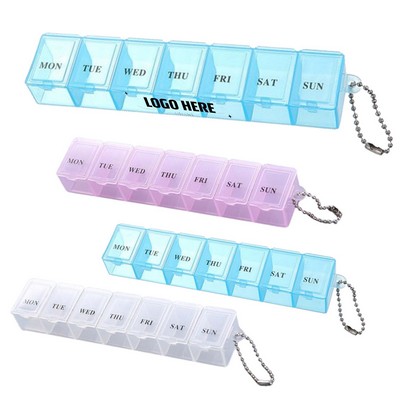 Mini Rectangular Pill Box