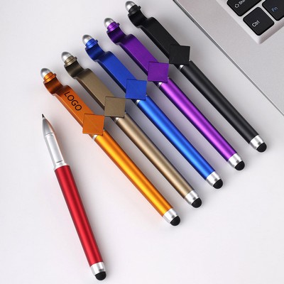 Multifunctional Signature Pen Mobile Phone Stand Touch Pen