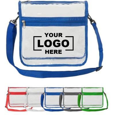 Stadium Approved PVC Cross Body Bag