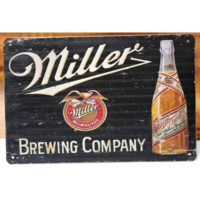 12" x 15" Tin Sign