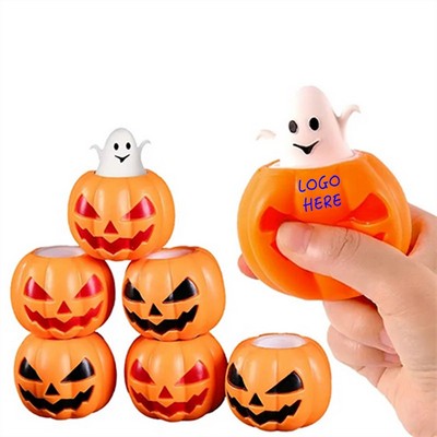 Halloween Light Up Pumpkin Stress Relief Toys