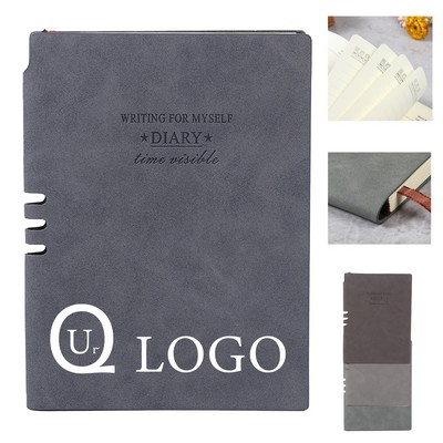 Premium Soft Faux Leather Cover Writing Notebook