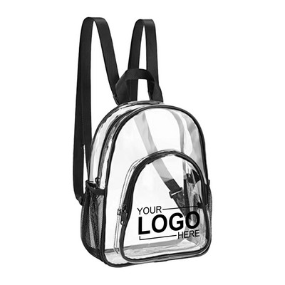 Clear PVC Waterproof Stadium Approved Backpack