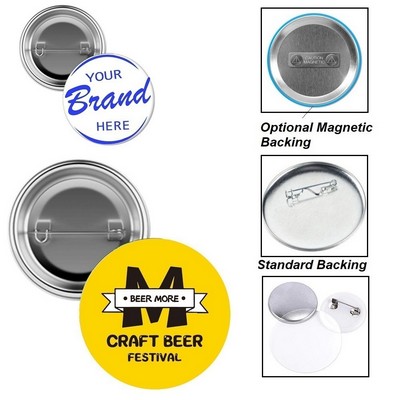 Magnetic Round Button Badge