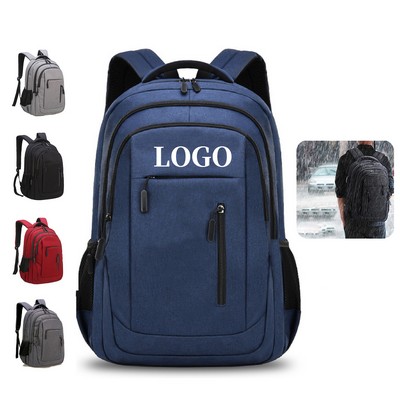 Large Travel Laptop Bag with USB Charging Port