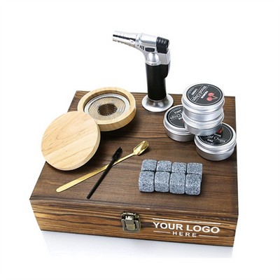 Cocktail Smoker Kit with Torch and Wood Chips