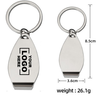 Durable Metal Keychain for Keys and Accessories