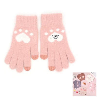 Winter Touchscreen Warm Knit Gloves