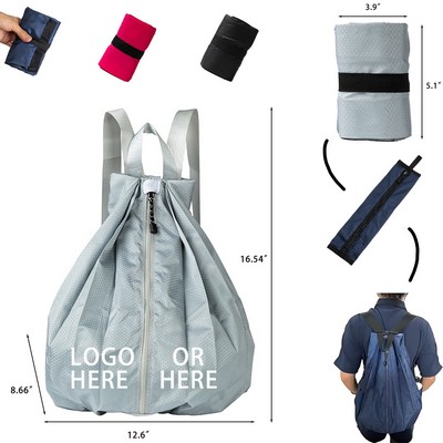 Foldable Nylon Backpack for Easy Carrying