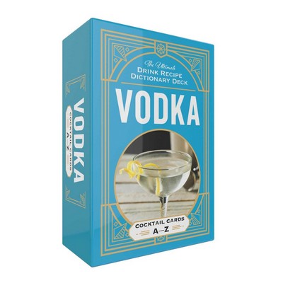 Vodka Cocktail Cards A-Z (The Ultimate Drink Recipe Dictionary Deck)