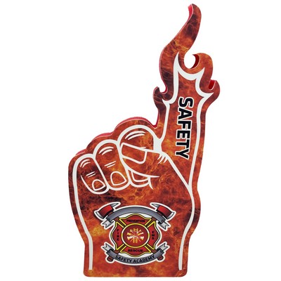 Flame Hand Signature Mitt