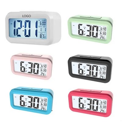 Digital Alarm Clock with Indoor Temperature