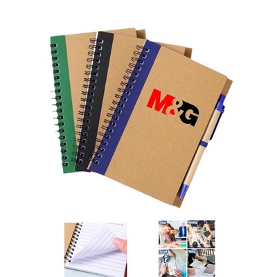 Mini Spiral Notebooks with Pen