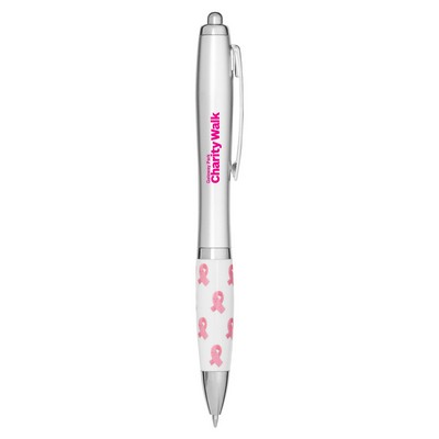 Breast Cancer Awareness Ribbon Emissary Click Pen