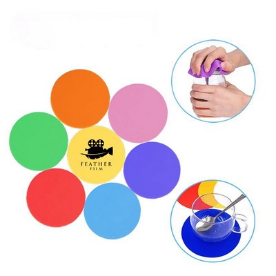 Circle Silicone Jar Opener & Coaster