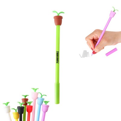 Plant Pot-Shaped Pen