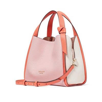 kate spade new york Knott Colorblocked Medium Crossbody Tote - Crepe Pink Multi