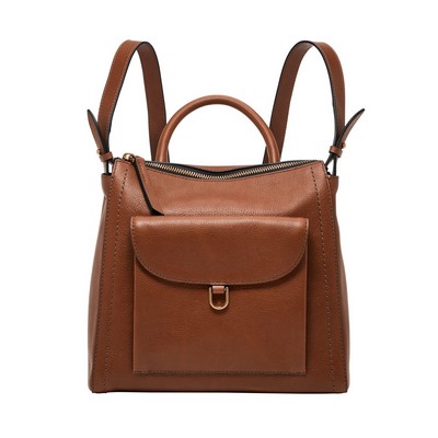 Fossil Parker Mini Backback Brown Bag