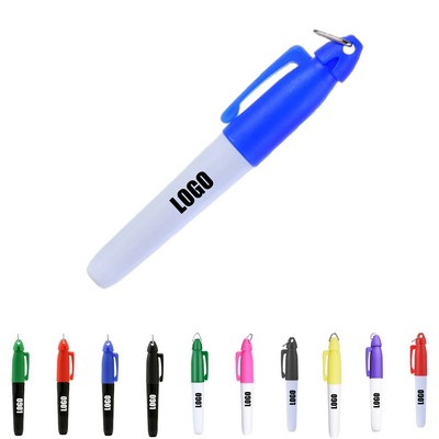 Golf Marking Pen With Keychain