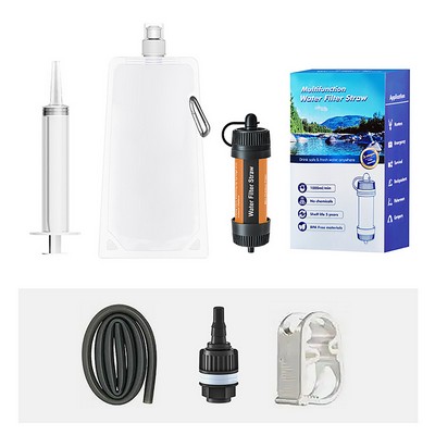 Outdoor Camping Water Filter Straw