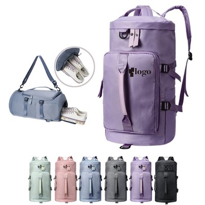 Dry And Wet Separation Travel Fitness Backpack