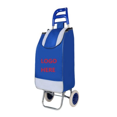 Light Folding Shopping Trolley Cart Bag