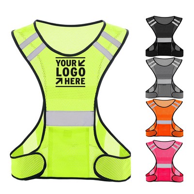 High Visibility Running Gear with Large Pocket