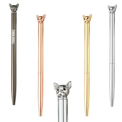 Dog Shaped Metal Pen