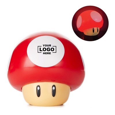 Mario Bros Mushroom Night Light with Sound Effects