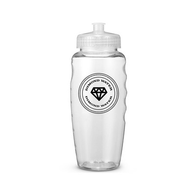 Prime Line USA Made 30oz Polyclear™ Gripper Water Bottle