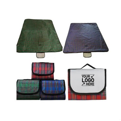 Outdoor Waterproof Durable Picnic Blanket with Handle