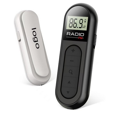 Mini Digital Tuning Portable Radio with Headphones