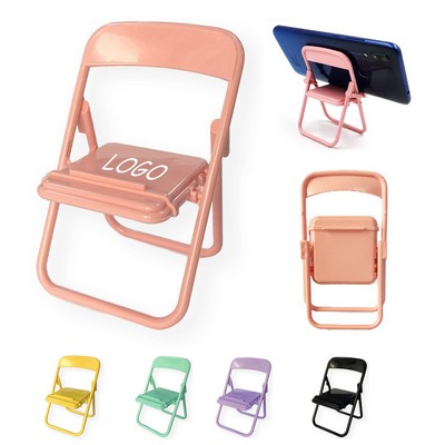 Plastic Chair Shaped Phone Stand