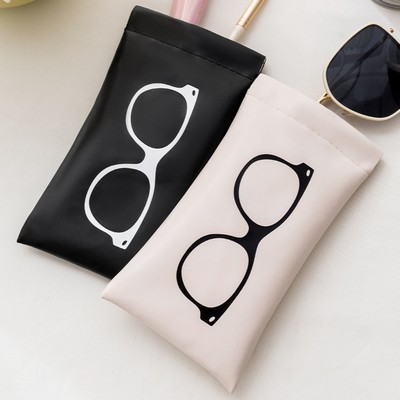 Automatic Closure Sunglasses Protective Case Pu Leather Glasses Storage Bag