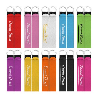 Sublimation Blanks Neoprene Keychain