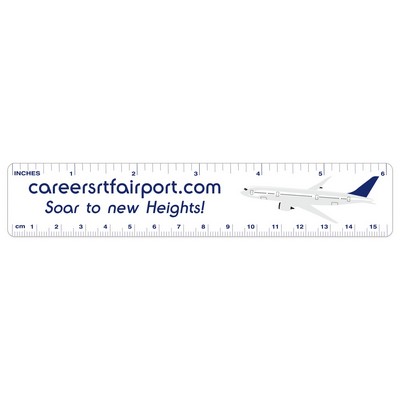 Plastic Ruler | 1 3/16" x 6 3/16" | .020" Thickness