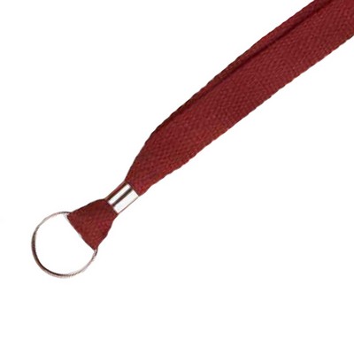 Plain Lanyard w/Split Ring (18"x3/8")