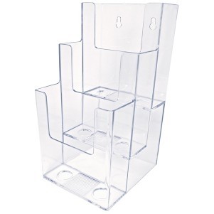 3 Tier Brochure Holder (4 1/4" x 9")