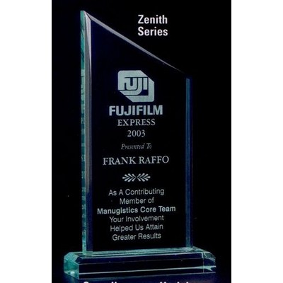 Zenith Series Jade Acrylic Award (4 3/4"x8 3/4")