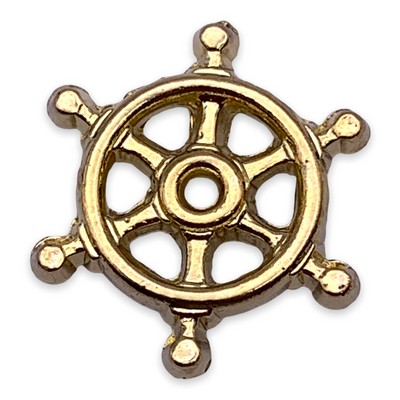 Ship's Wheel Lapel Pin