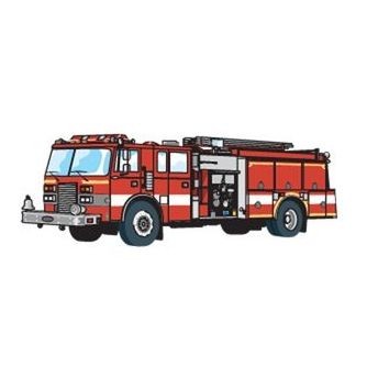 Fire Truck Lapel Pin