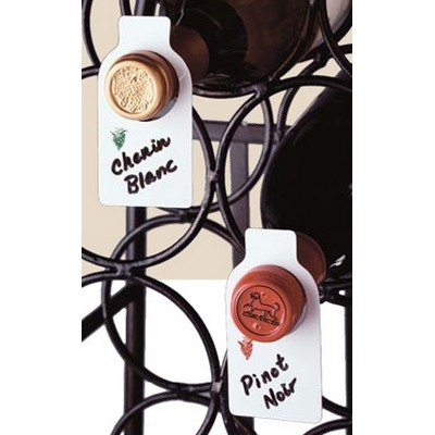 Wine Bottle Plastic ID™ Tags (Set of 250)