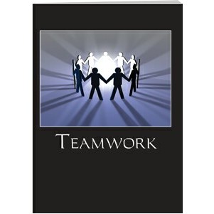 Team Circle Teamwork Greeting Card