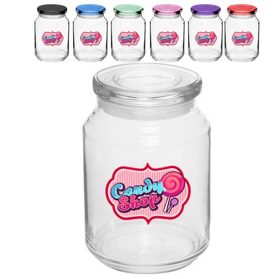 26 Oz. ARC® Flat Lid Elevation Candy Jar