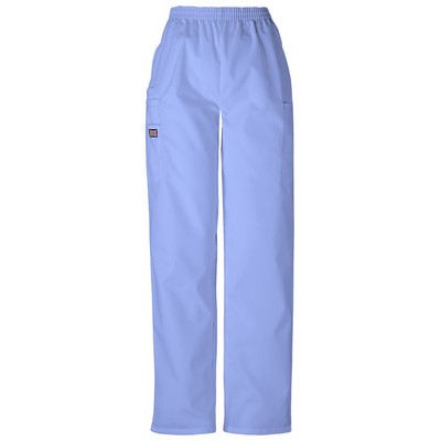 Cherokee® Poplin Natural Rise Tapered Leg Pull-On Cargo Pants