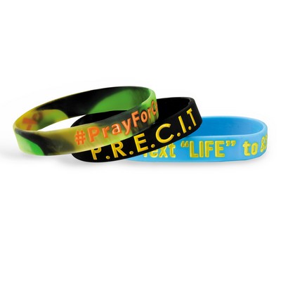 Silicone Wrist Bands- Debossed