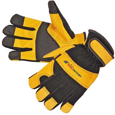 Golden Grain Pigskin Mechanic Gloves