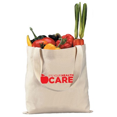 12 oz. Promotional Cotton Tote Bag