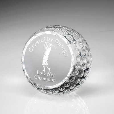 3" Standing Golf Ball Award